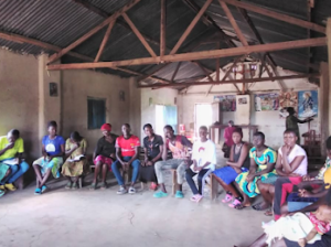 Members of Global Compassion Coalition and beneficiaries in Western Uganda led by Mr. Peter Waiswa.
